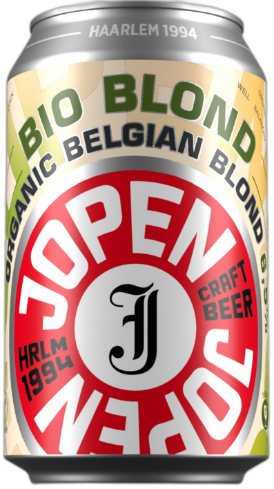 Jopen Bio Blond blikje van 33cl