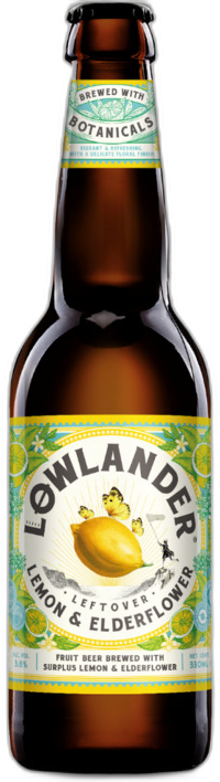 Lowlander Lemon Elderflower fles van 33cl