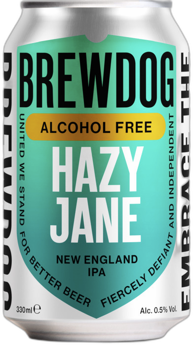 BrewDog Hazy Jane Alcohol Free blikje van 33cl