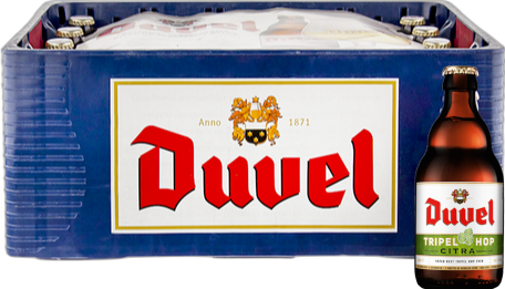 Duvel Citra Tripel Hop Krat 24x33cl