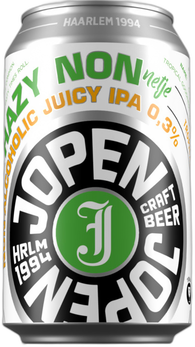 Jopen Hazy Nonnetje Juicy IPA blikje van 33cl
