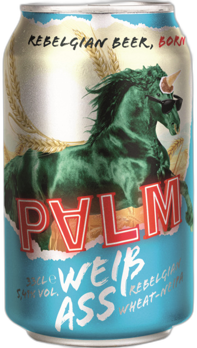Palm Weiss-ass blikje van 33cl