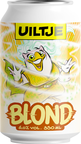 Uiltje Blond blikje van 33cl