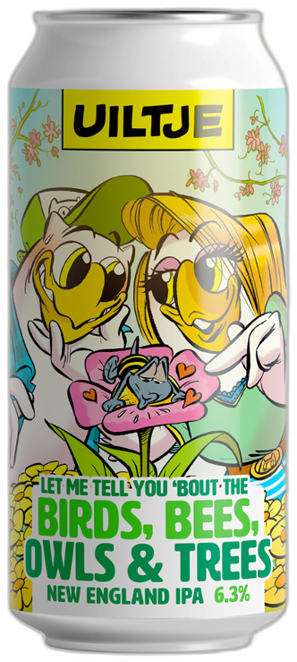 Uiltje Birds, Bees, Owls & Trees blik van 44cl