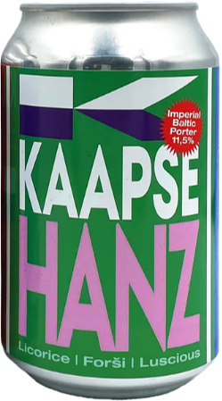 Kaapse Hanz blikje van 33cl