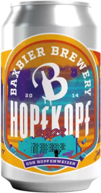 Baxbier Hopfkopf blikje van 33cl