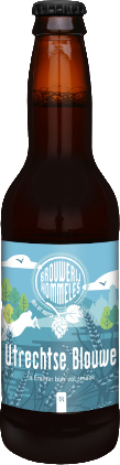 Utrechtse Blauwe NEIPA bier flesje van 33cl