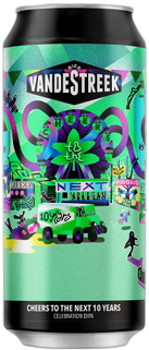 vandeStreek Cheers To The Next 10 Years blik van 44cl