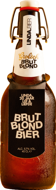 Linda bier beugelfles van 45cl