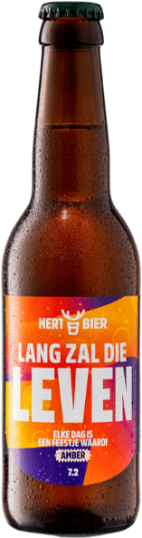 Hert Bier Lang zal die Leven flesje van 33cl