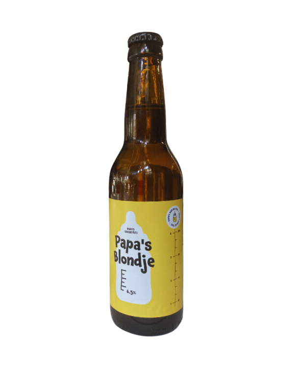 Papa’s Blondje Papa’s aan de fles 33cl