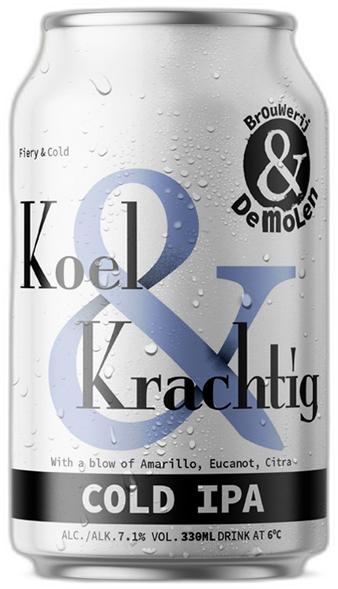 De Molen Koel & Krachtig blikje van 33cl