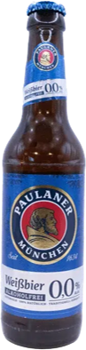 Paulaner Hefe Weissbier Alkoholfrei flesje van 33cl