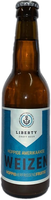 Liberty Hoppige Amerikaanse Weizen flesje van 33cl