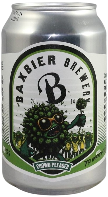 Baxbier Crowd Pleaser V2 blikje van 33cl