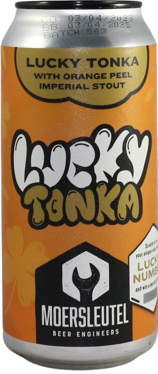 Moersleutel Lucky Tonka blik van 44cl