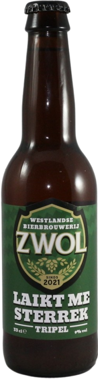 ZWOL Laikt Me Sterrek flesje van 33cl