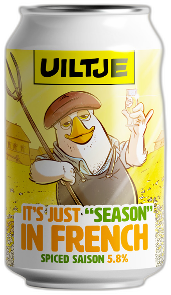 Uiltje It's just Season in French blikje van 33cl