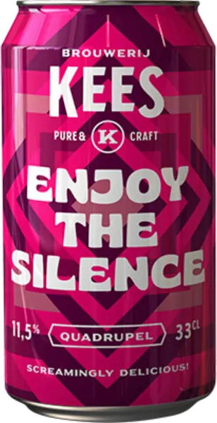 Kees Enjoy The Silence blikje van 33cl