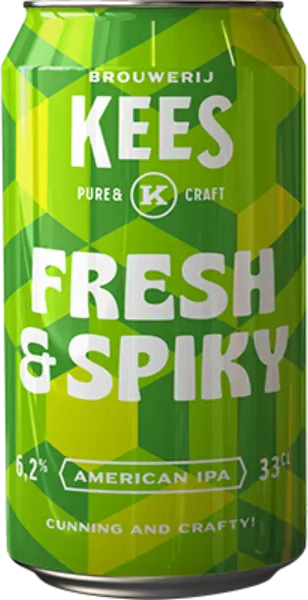 Kees Fresh & Spiky blikje van 33cl