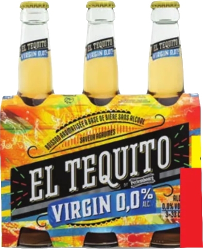 El Tequito alcoholvrij set met 3 flesjes van 33cl