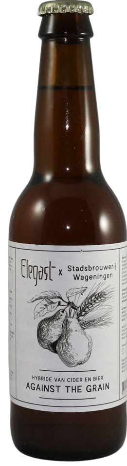 Elegast Cidery X Stadsbrouwerij Wageningen - Against the Grain flesje van 33cl