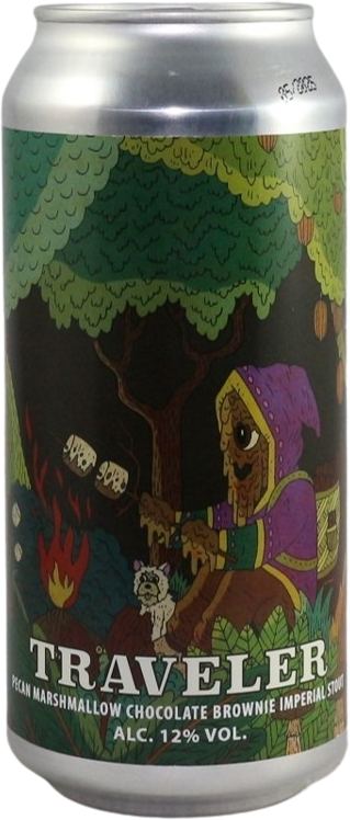 White Dog Traveler blik van 44cl