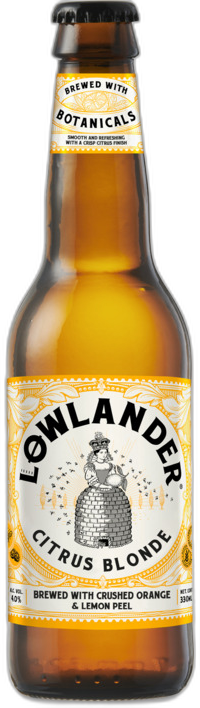 Lowlander Citrus Blonde flesje van 33cl