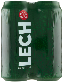 Lech Pils set met 4 blikken van 50cl
