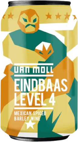 Van Moll Eindbaas Level 4 blikje van 33cl