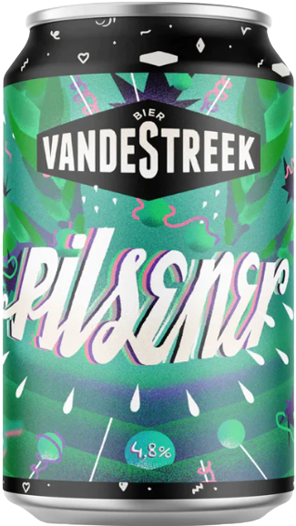 Vandestreek Pilsener blikje van 33cl