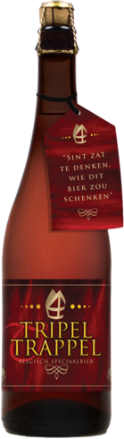 Tripel Trappel fles van 75CL