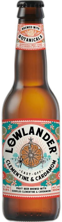 Lowlander Clementine & Cardamom flesje van 33cl