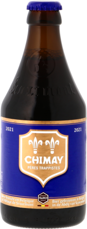 Blauwe Chimay fles 0,33 liter