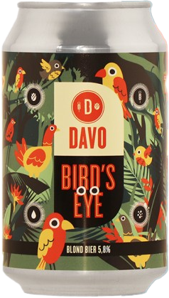 DAVO Bird's Eye blikje van 33cl