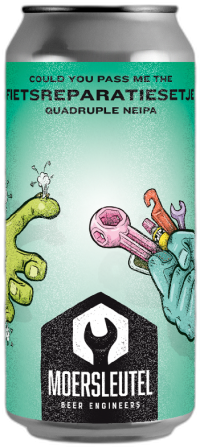 Moersleutel Fietsenreperatiesetje blik van 44cl