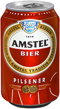 Amstel blikje van 0,33 liter