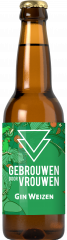 Gebrouwen door Vrouwen Gin Weizen fles van 0,33 liter