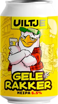 Uiltje Gele Rakker NEIPA blikje van 33cl