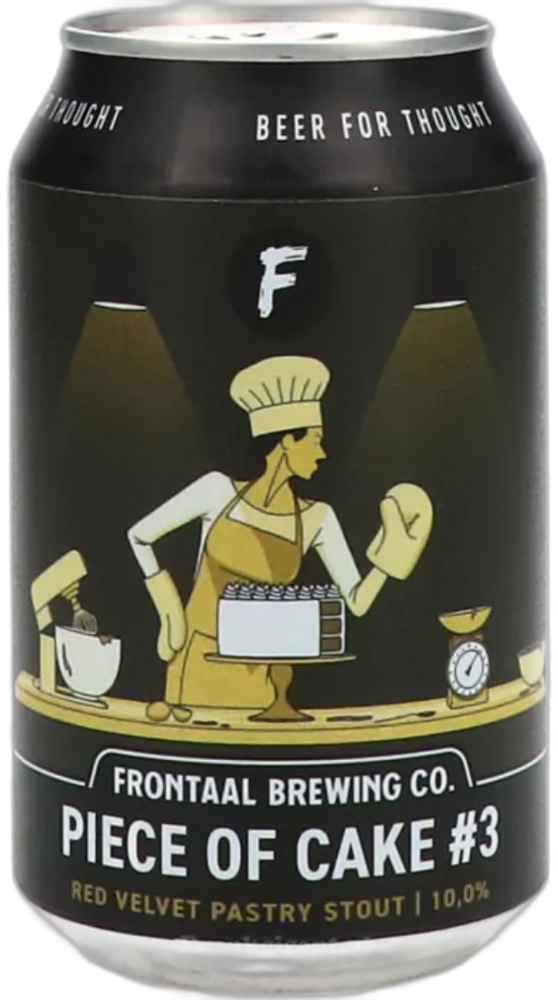 Frontaal Piece Of Cake #3 blikje van 33cl