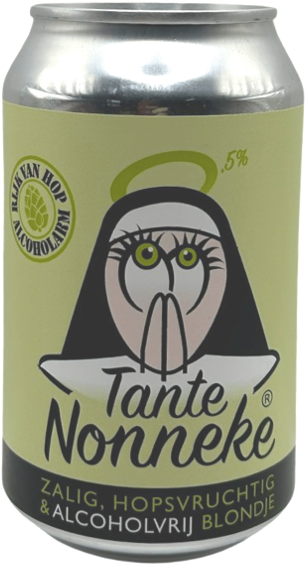 Klootzakske Tante Nonneke blikje van 33cl