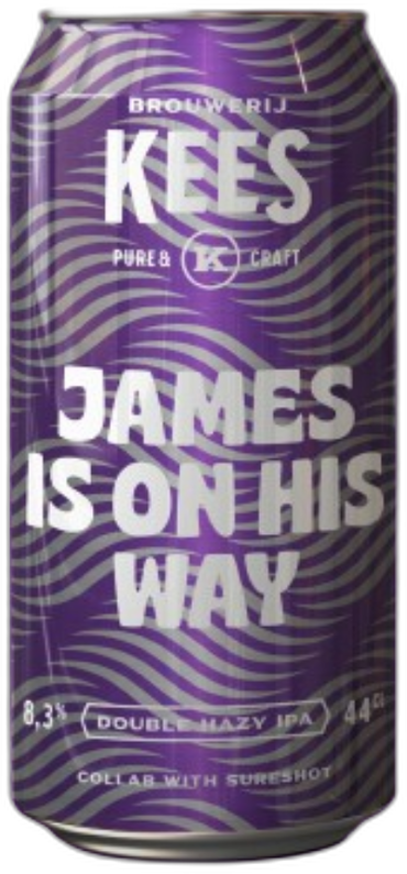 Kees James Is On His Way blik van 44cl