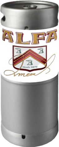 Alfa Edel Pils fust van 20 liter