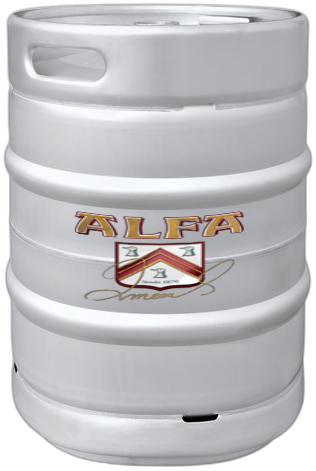 Alfa Edel Pils fust van 50 liter