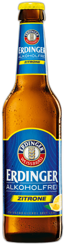 Erdinger Weissbier Alkoholfrei Zitrone flesje van 33cl