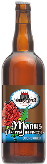 Dampegheest Manus fles van 75CL