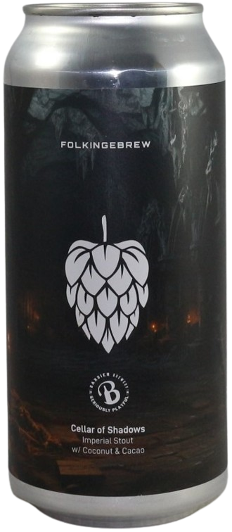 Folkingebrew Cellar of Shadows blik van 44cl