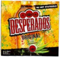 Desperados Original doos met 12 flesjes van 33cl