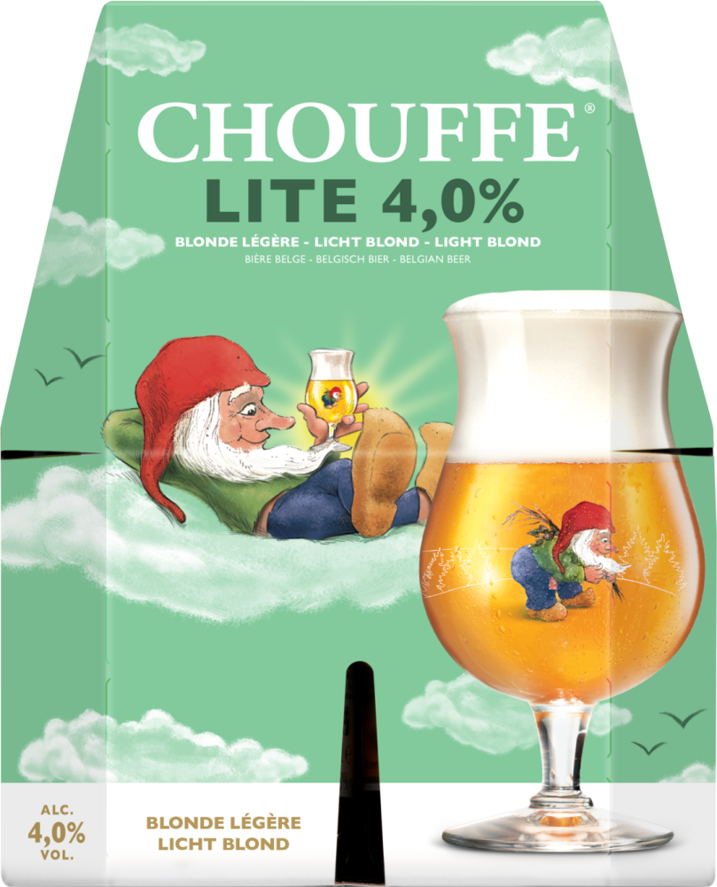 Chouffe Lite 4pack met flesjes van 33cl