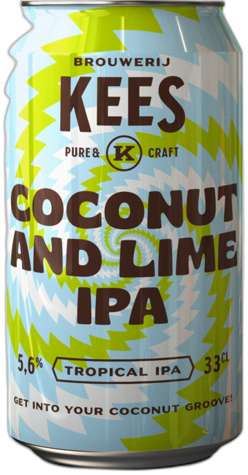 Kees Coconut and lime IPA blikje van 33cl